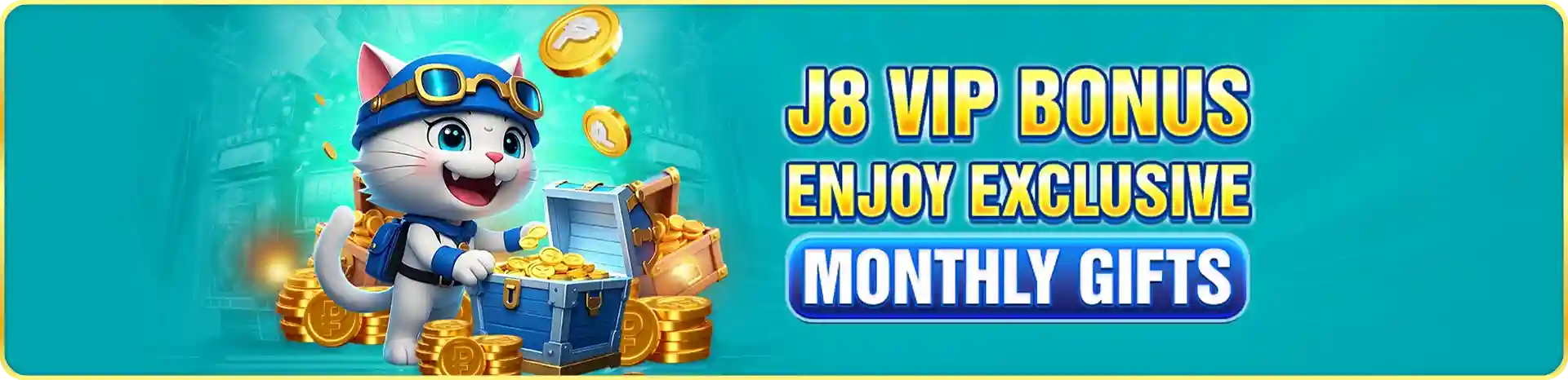 Welcome bonus offer for new users on J8 online casino platform